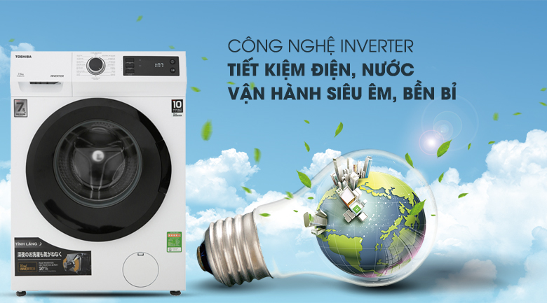 Máy giặt Toshiba Inverter 7.5 Kg TW-BH85S2V WK Máy giặt Toshiba Inverter 7.5 Kg TW-BH85S2V WK