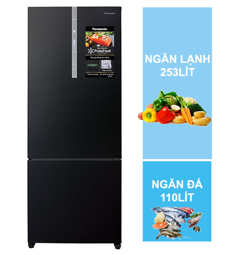 Tủ lạnh Panasonic Inverter 363 lít NR-BX418GKVN Tủ lạnh Panasonic Inverter 363 lít NR-BX418GKVN