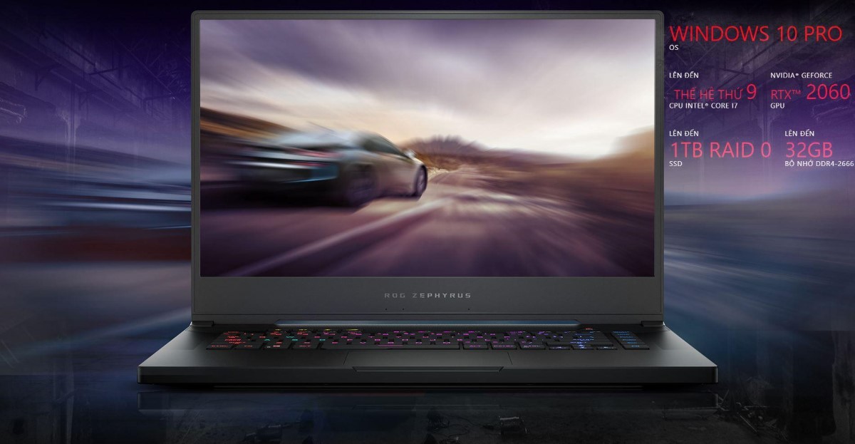 Laptop Asus Gaming ROG Zephyrus GU502LU-AZ006T Laptop Asus Gaming ROG Zephyrus GU502LU-AZ006T