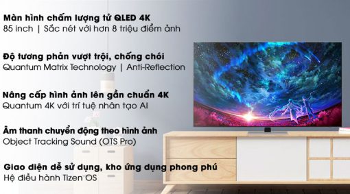 Smart Tivi Samsung Neo Qled 4k 85inch Qa85qn85aa 9