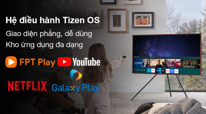 Smart Tivi Khung Tranh The Frame Qled Samsung 4k 75 Inch Qa75ls03a 12