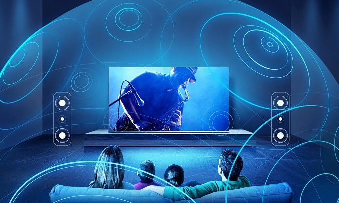 Android Tivi Tcl 4k 55 Inch 55p725 Dolby Atmos