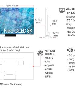 10048616 Smart Tivi Qled Samsung 8k 75 Inch Qa75qn900akxxv