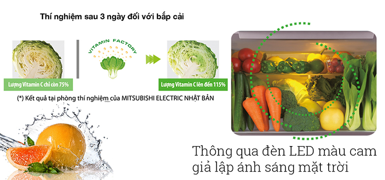 Tủ lạnh Mitsubishi Inverter 450 lít MR-CGX56EP-GBR Tủ lạnh Mitsubishi Inverter 450 lít MR-CGX56EP-GBR