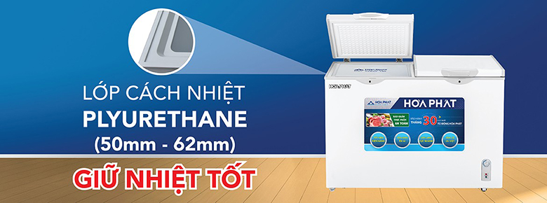 Tủ đông Hòa Phát 205 lít HCF 506S2Đ2 Tủ đông Hòa Phát 205 lít HCF 506S2Đ2