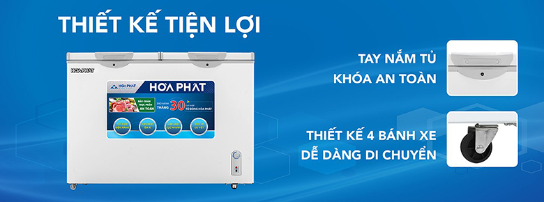 Tủ đông Hòa Phát 205 lít HCF 506S2Đ2 Tủ đông Hòa Phát 205 lít HCF 506S2Đ2