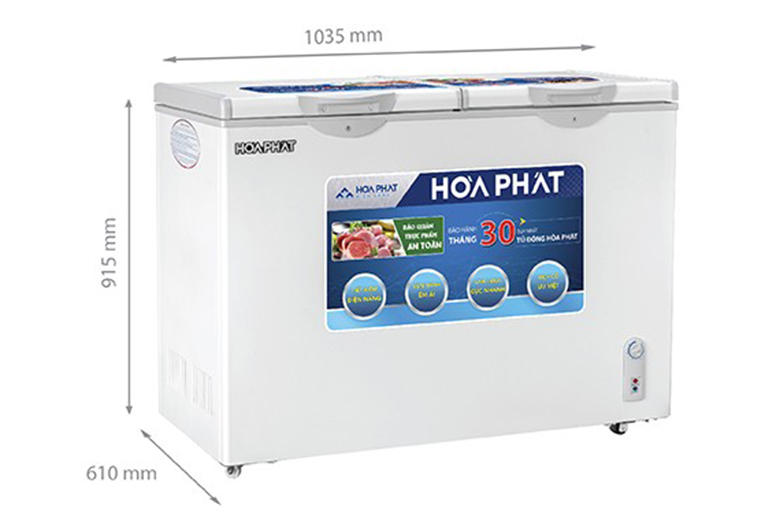 Tủ đông Hòa Phát 205 lít HCF 506S2Đ2 Tủ đông Hòa Phát 205 lít HCF 506S2Đ2