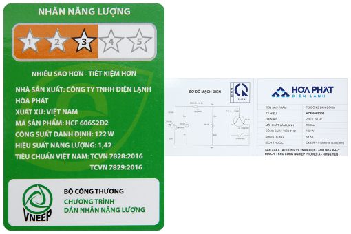 Tu Dong Hoa Phat 245 Lit Hcf 606s2d2 14