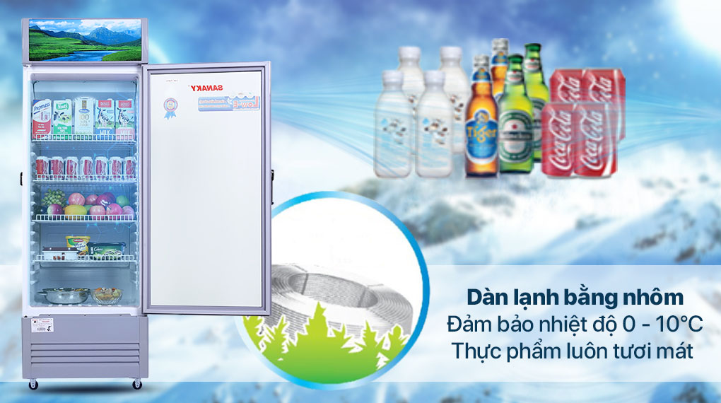 Tủ Mát Sanaky 290 lít TM.VH358KL Tủ Mát Sanaky 290 lít TM.VH358KL