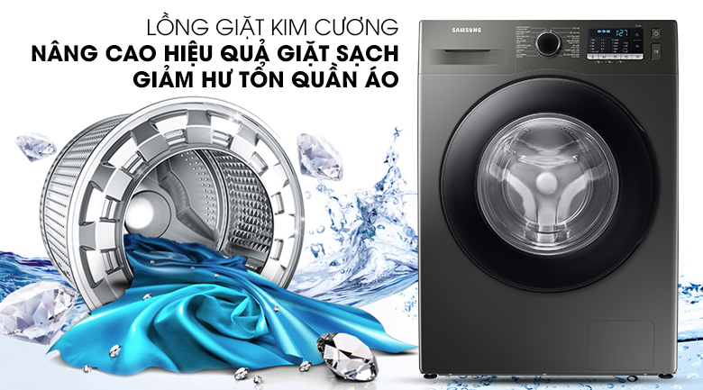 Máy giặt Samsung Inverter 9.5 kg WW95TA046AX/SV Máy giặt Samsung Inverter 9.5 kg WW95TA046AX/SV