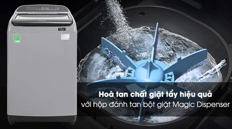 Máy giặt Samsung Inverter 9 kg WA90T5260BY/SV Máy giặt Samsung Inverter 9 kg WA90T5260BY/SV
