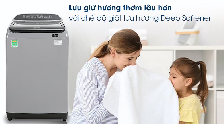 Máy giặt Samsung Inverter 9 kg WA90T5260BY/SV Máy giặt Samsung Inverter 9 kg WA90T5260BY/SV