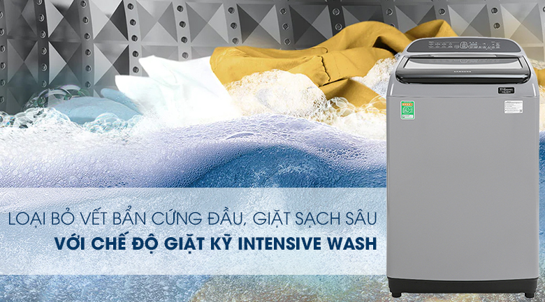 Máy giặt Samsung Inverter 9 kg WA90T5260BY/SV Máy giặt Samsung Inverter 9 kg WA90T5260BY/SV