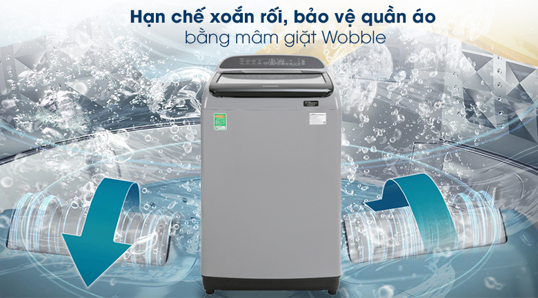 Máy giặt Samsung Inverter 9 kg WA90T5260BY/SV Máy giặt Samsung Inverter 9 kg WA90T5260BY/SV