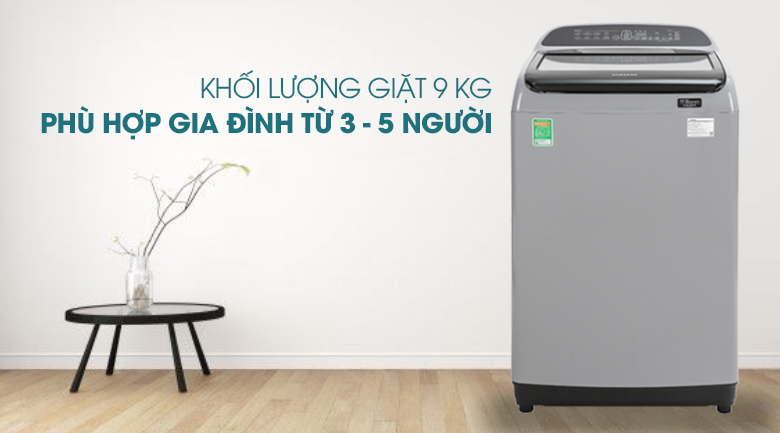 Máy giặt Samsung Inverter 9 kg WA90T5260BY/SV Máy giặt Samsung Inverter 9 kg WA90T5260BY/SV