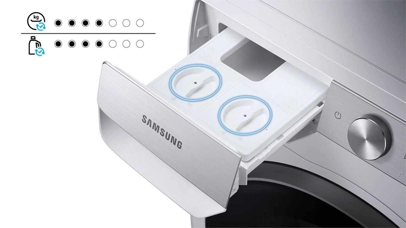 Máy giặt thông minh Samsung Inverter 9Kg WW90T634DLE/SV Máy giặt thông minh Samsung Inverter 9Kg WW90T634DLE/SV