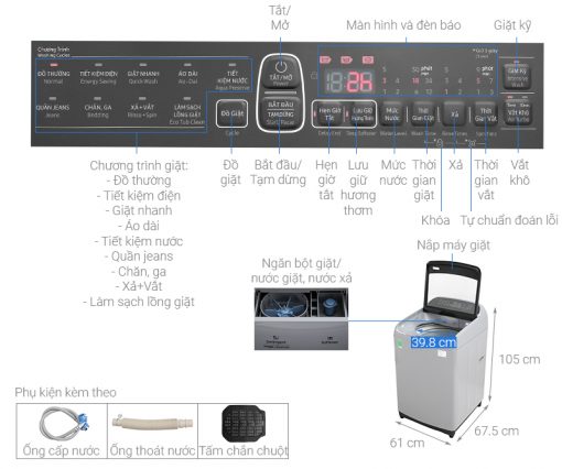 Samsung Wa90t5260by Sv N