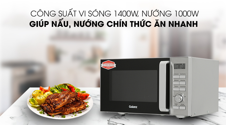 Lò vi sóng có nướng Galanz D90D25ETL-ZWA 25 lít Lò vi sóng có nướng Galanz D90D25ETL-ZWA 25 lít
