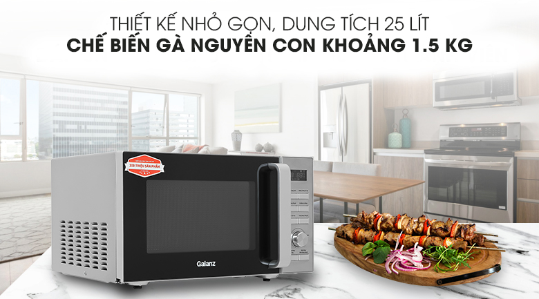 Lò vi sóng có nướng Galanz D90D25ETL-ZWA 25 lít Lò vi sóng có nướng Galanz D90D25ETL-ZWA 25 lít