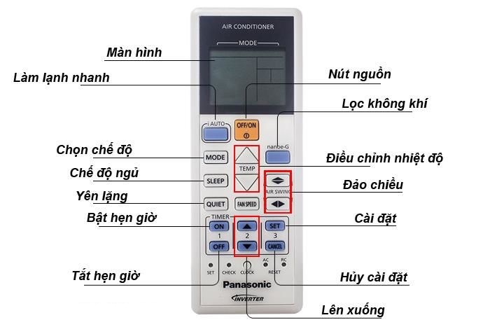 Cach Su Dung Dieu Hoa Panasonic