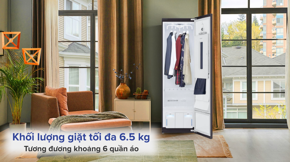Tủ chăm sóc quần áo thông minh LG S5GOC Tủ chăm sóc quần áo thông minh LG S5GOC