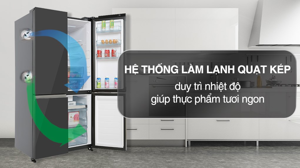 Tủ lạnh Hitachi Inverter 569 lít R-WB640PGV1 GMG Tủ lạnh Hitachi Inverter 569 lít R-WB640PGV1 GMG