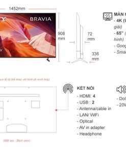 10055338 Google Tivi Sony Bravia 4k 65 Inch Kd 65x80l Vn3 Tskt