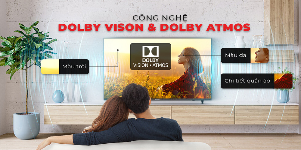 Tivi Sharp Android 4K 50 inch 4T-C50DK1X Tivi Sharp Android 4K 50 inch 4T-C50DK1X