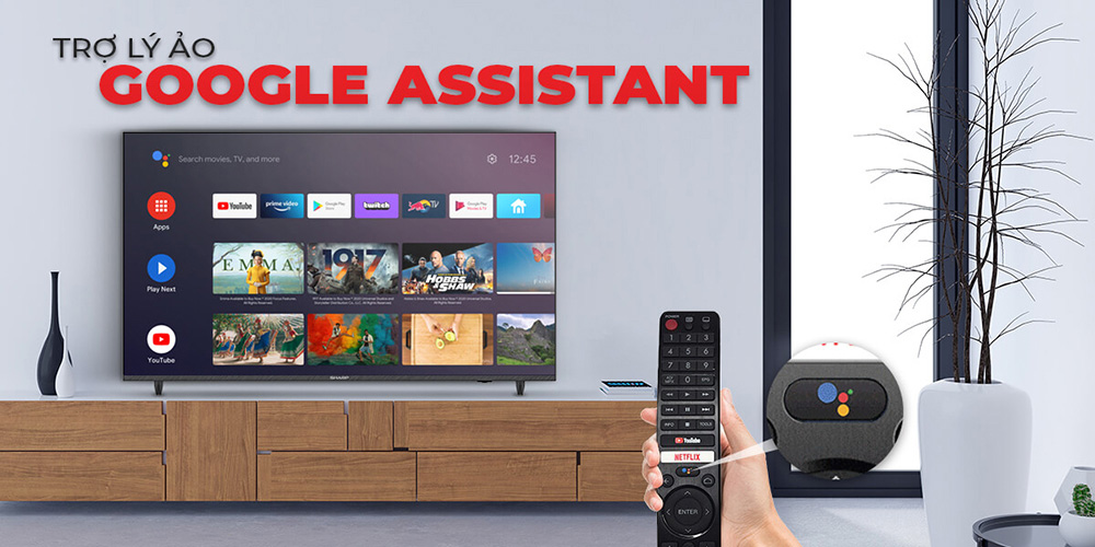 Tivi Sharp Android 4K 50 inch 4T-C50DK1X Tivi Sharp Android 4K 50 inch 4T-C50DK1X