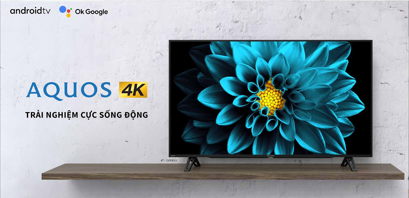 Tivi Sharp Android 4K 50 inch 4T-C50DK1X Tivi Sharp Android 4K 50 inch 4T-C50DK1X