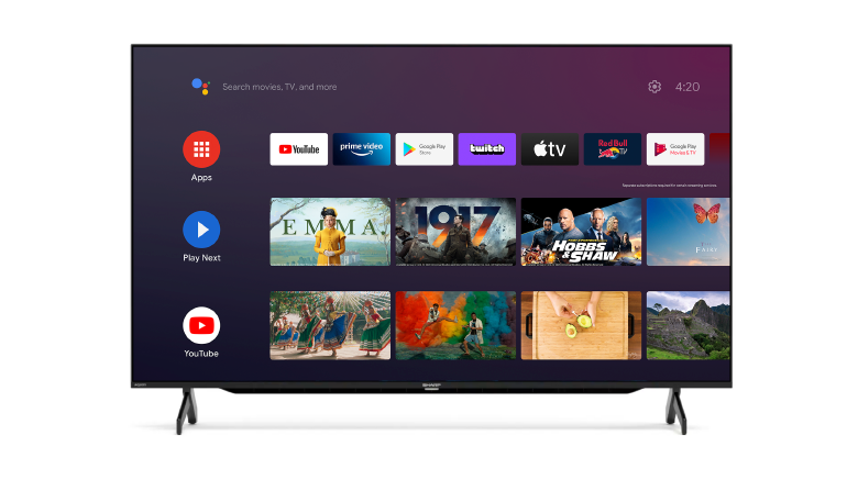 Tivi Sharp Android 4K 50 inch 4T-C50DK1X Tivi Sharp Android 4K 50 inch 4T-C50DK1X