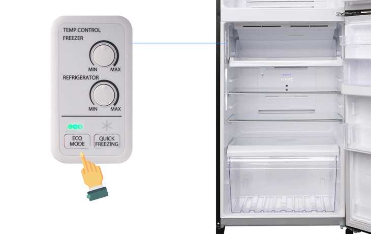 Cách sử dụng bảng điều khiển tủ lạnh Toshiba Inverter 359 lít GR-AG41VPDZ XK1