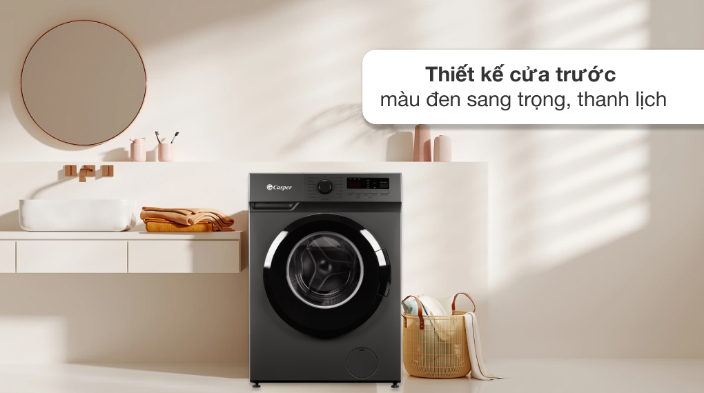 Máy giặt Casper Inverter 9 kg WF-9VG1 Máy giặt Casper Inverter 9 kg WF-9VG1