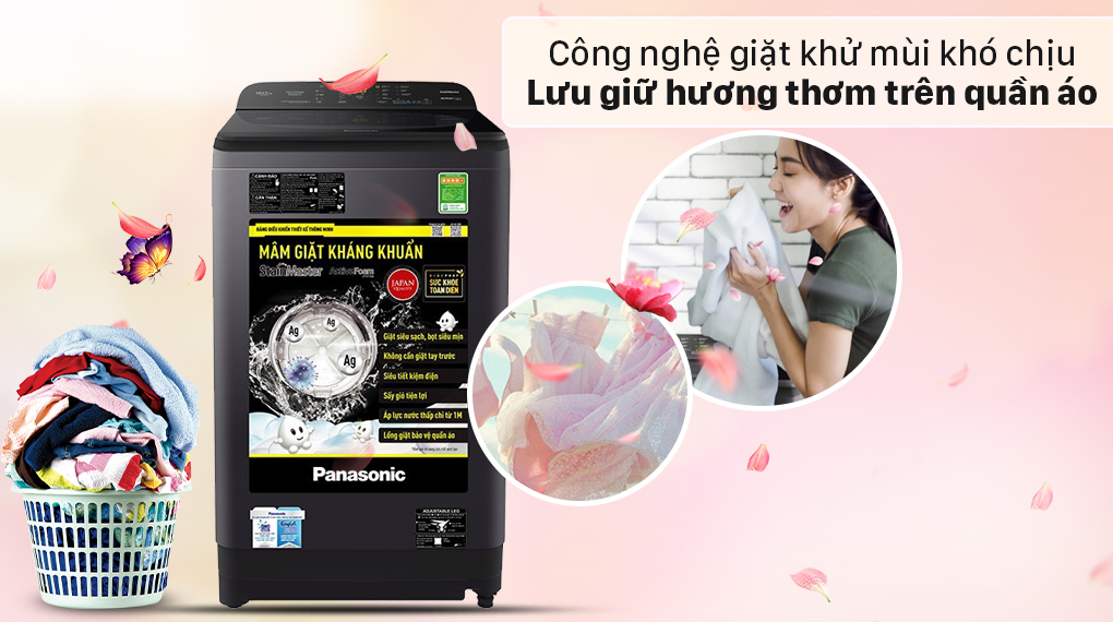 Máy giặt Panasonic 10 Kg NA-F100A9DRV Máy giặt Panasonic 10 Kg NA-F100A9DRV