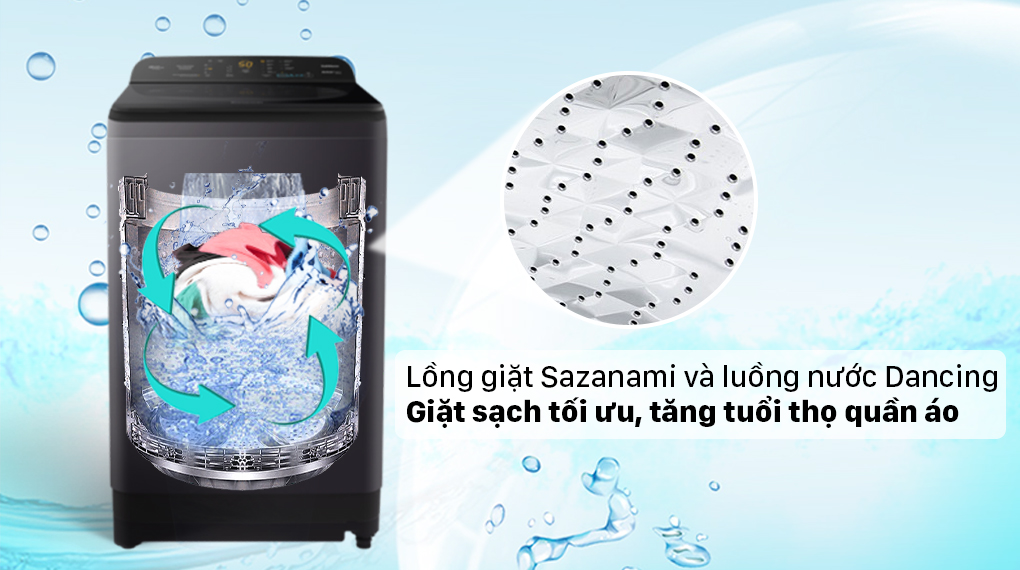 Máy giặt Panasonic 9 kg NA-F90A9DRV Máy giặt Panasonic 9 kg NA-F90A9DRV