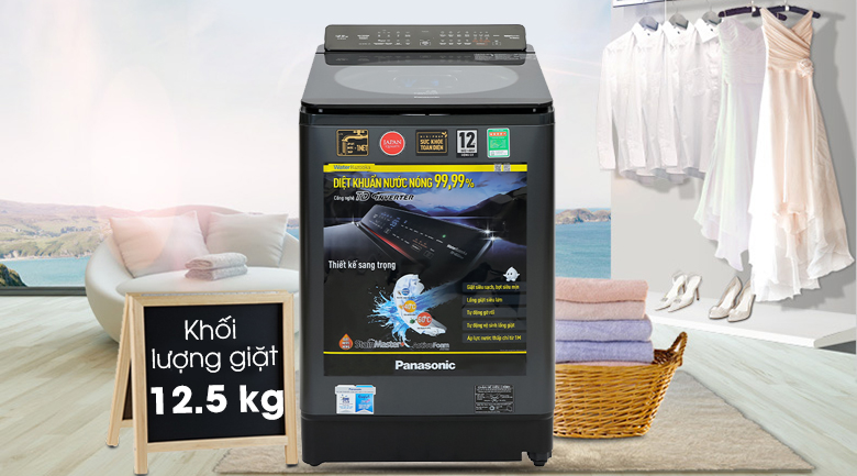 Máy giặt Panasonic Inverter 12.5 Kg NA-FD125V1BV Máy giặt Panasonic Inverter 12.5 Kg NA-FD125V1BV