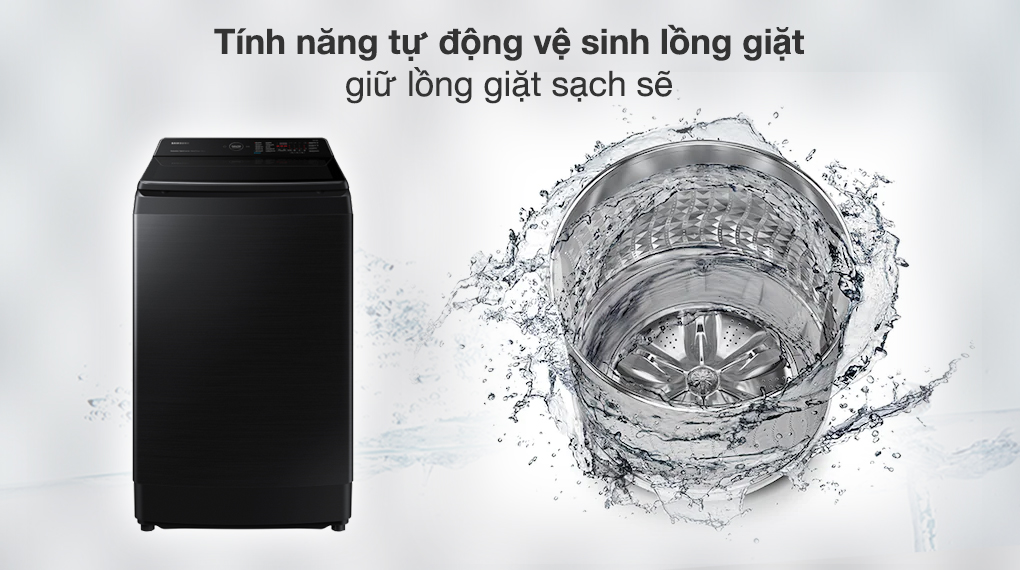Máy giặt Samsung Inverter 14 kg WA14CG5886BVSV Máy giặt Samsung Inverter 14 kg WA14CG5886BVSV