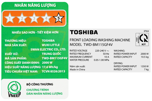 May Giat Say Toshiba Twd Bm115gf4v Sk 10