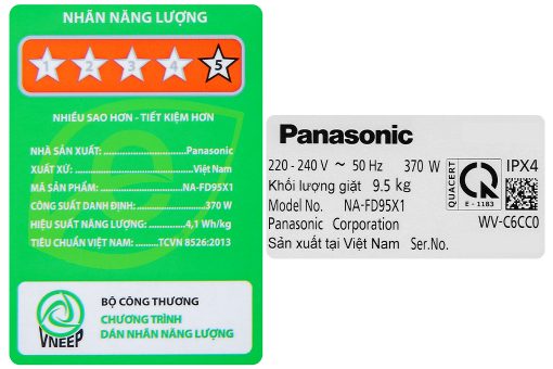 Panasonic 95kg Na Fd95x1lrv 10 Org