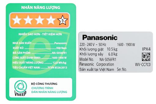 Say Panasonic Inverter 105 Kg Na S056fr1bv 9