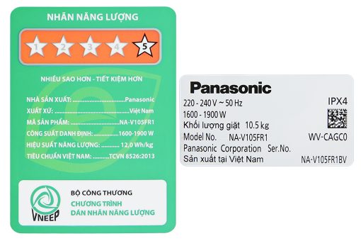 Say Panasonic Inverter 105kg Na V105fr1bv 9 1