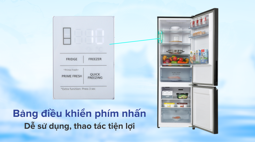 Tủ lạnh Panasonic Inverter 325 lít NR-BC361VGMV Tủ lạnh Panasonic Inverter 325 lít NR-BC361VGMV
