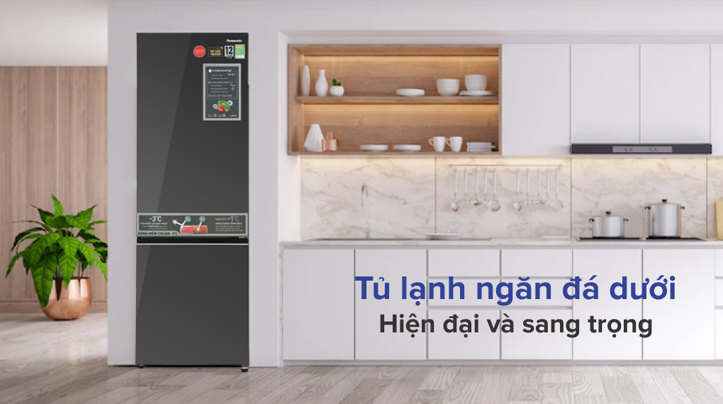 Tủ lạnh Panasonic Inverter 325 lít NR-BC361VGMV Tủ lạnh Panasonic Inverter 325 lít NR-BC361VGMV