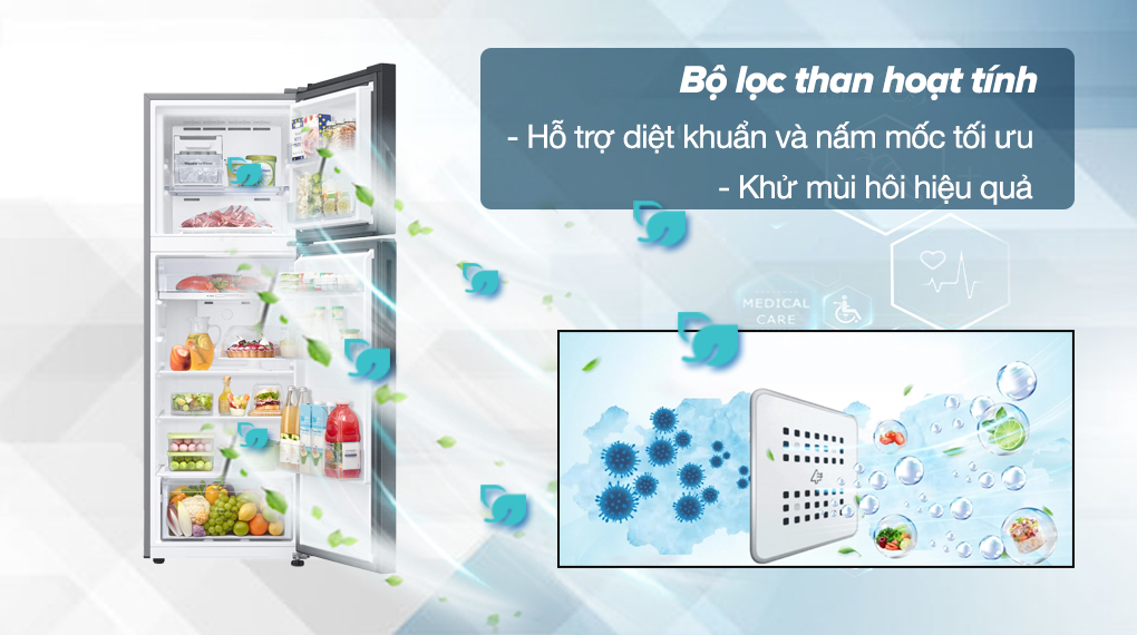 Tủ lạnh Samsung Inverter 305 lít RT31CG5424B1SV Tủ lạnh Samsung Inverter 305 lít RT31CG5424B1SV