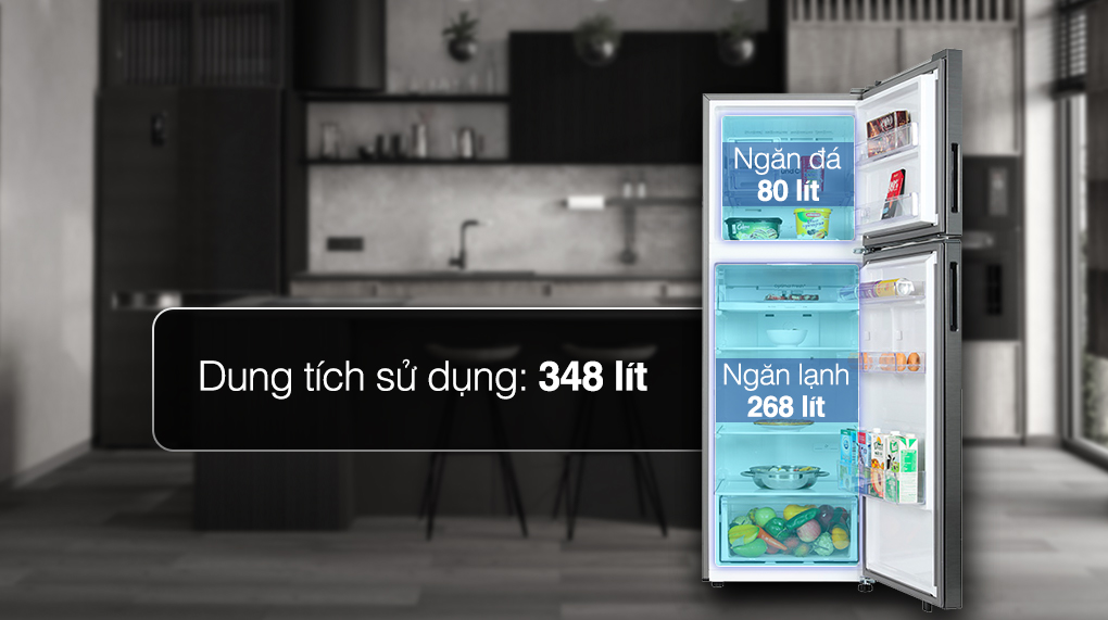 Tủ lạnh Samsung Inverter 348 lít RT35CG5424B1SV Tủ lạnh Samsung Inverter 348 lít RT35CG5424B1SV
