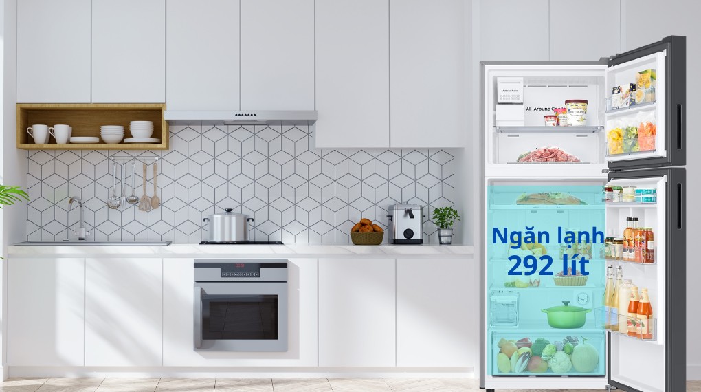 Tủ lạnh Samsung Inverter 385 lít Bespoke RT38CB668412SV Tủ lạnh Samsung Inverter 385 lít Bespoke RT38CB668412SV