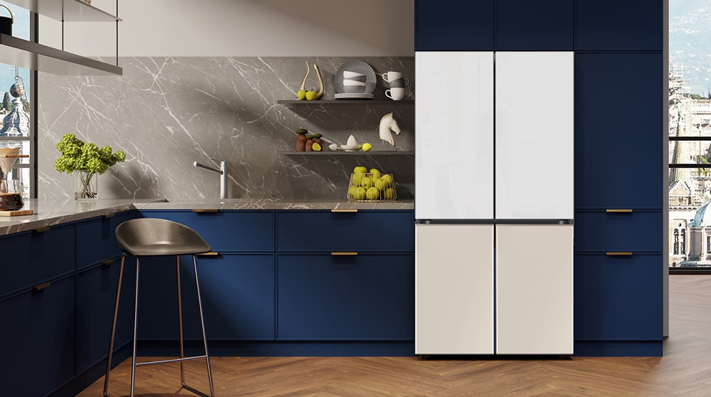 Tủ lạnh Samsung Inverter 648 lít Multi Door Bespoke RF59CB66F8S/SV Tủ lạnh Samsung Inverter 648 lít Multi Door Bespoke RF59CB66F8S/SV