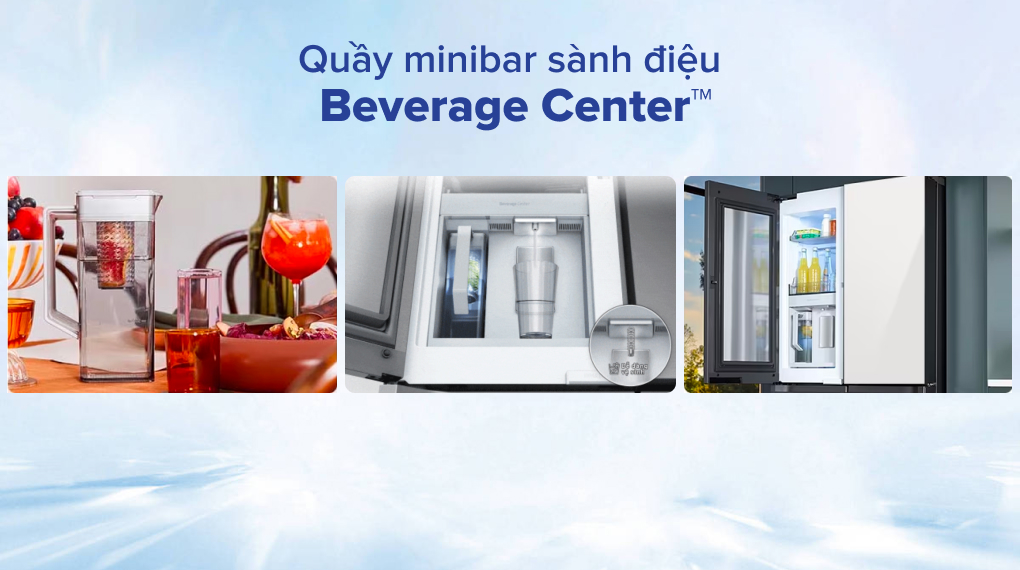 Tủ lạnh Samsung Inverter 648 lít Multi Door Bespoke RF59CB66F8S/SV Tủ lạnh Samsung Inverter 648 lít Multi Door Bespoke RF59CB66F8S/SV