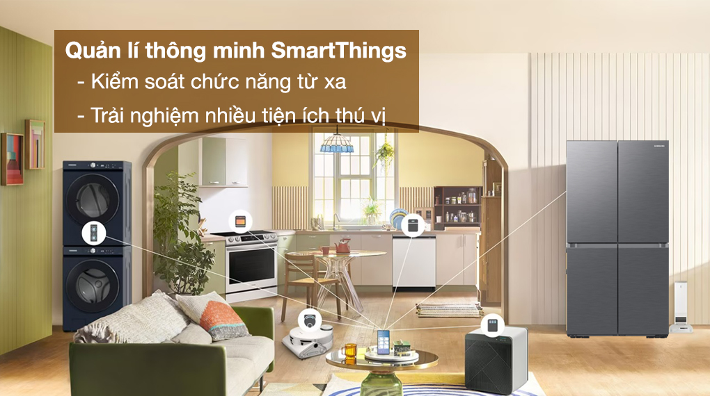 Tủ lạnh Samsung Inverter 649 lít Multi Door RF59C700ES9/SV Tủ lạnh Samsung Inverter 649 lít Multi Door RF59C700ES9/SV