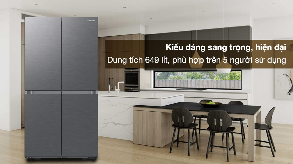 Tủ lạnh Samsung Inverter 649 lít Multi Door RF59C700ES9/SV Tủ lạnh Samsung Inverter 649 lít Multi Door RF59C700ES9/SV